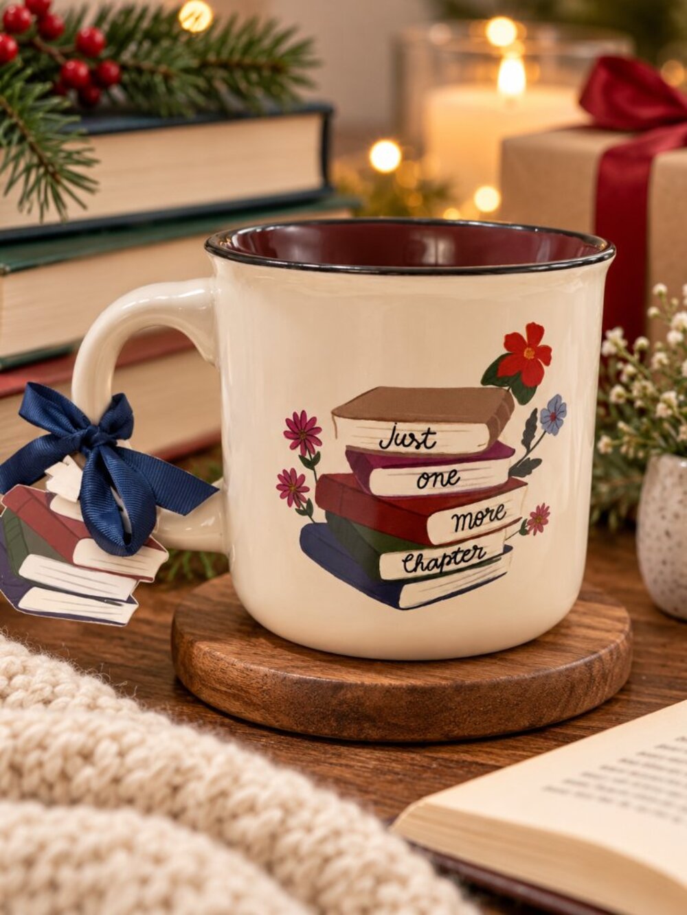 Paige & Willow Just One More Chapter Mug